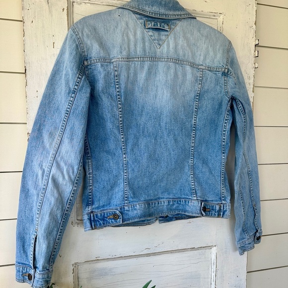 TOMMY HILFIGER, BLUE DENIM JACKET. SIZE S/P - Picture 4 of 8